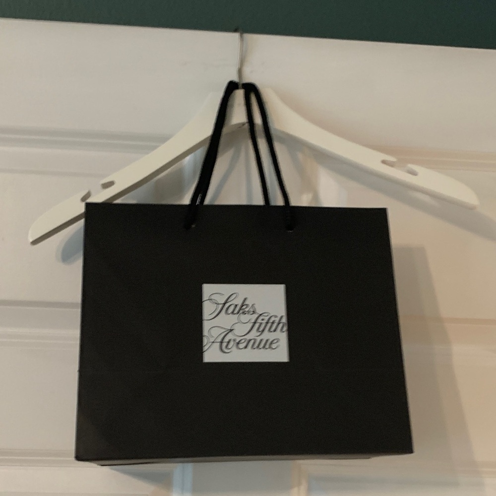 Saks Fifth Avenue Classic Black Tote